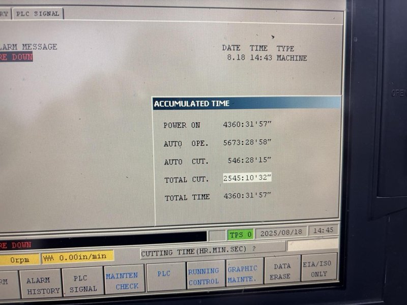 Mazak VTC 300C VMC, 2011 – 15K RPM Spindle, Chip Conveyor