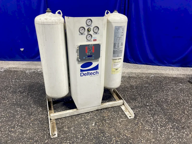 DELTECH 165 SCFM @ 100 PSIG PRESSURE-SWING REGENERATIVE DESICCANT COMPRESSED AIR DRYER  -  HCS-165