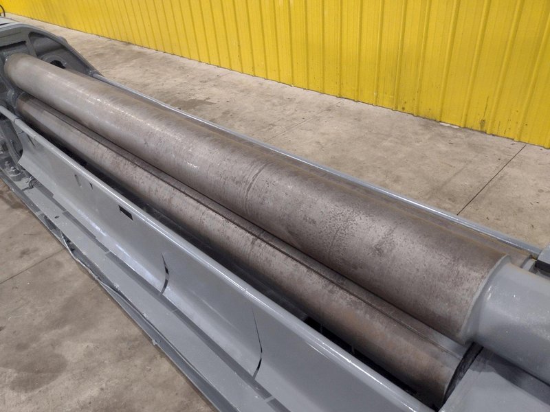 10' X 1/4" WEBB MODEL #6L INITIAL PINCH 3 ROLL PLATE ROLL: STOCK #18988