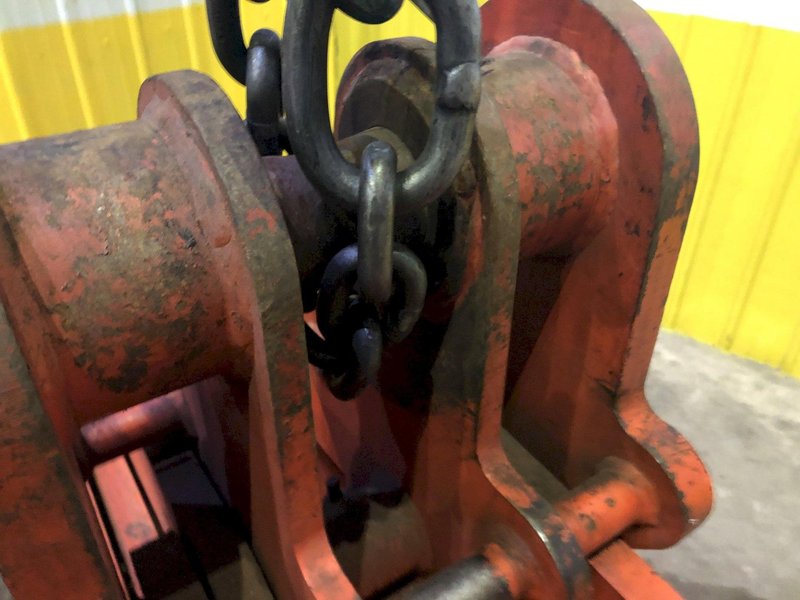 20,000 LB 10 TON BUSHMAN  MODEL #6107 DOUBLE RIM VERTICAL COIL LIFTING TONG SCISSOR TYPE COIL LIFT, NEW 2007: STOCK #15814