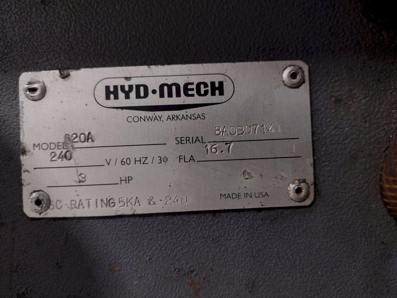 13" x 18" HYD-MECH MODEL #S-20A SERIES III SWIVEL AUTOMATIC HORIZONTAL BANDSAW: STOCK #22768