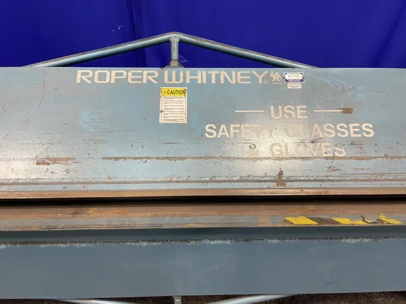 ROPER WHITNEY 16 GAUGE CONNECTICUT BENDING BRAKE  -  1016