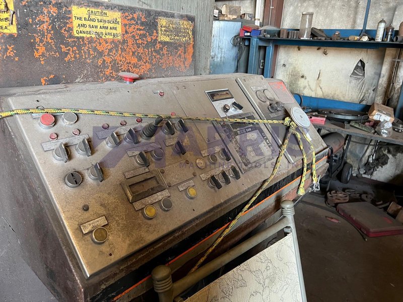 Used, HEM WF190LA-DC Horizontal Automatic Bandsaw, 25" x 44" capacity