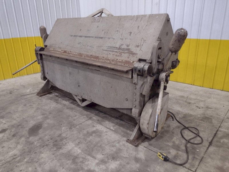 8&#039; x 1/4&quot; CHICAGO DREIS &amp; KRUMP POWERED APRON BRAKE: STOCK 23704