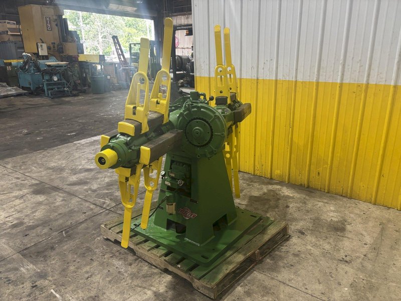 2,000 LBS X 12&quot; LITTELL MODEL #20-12 DOUBLE END PULL OFF UNCOILER COIL REEL: STOCK #23713