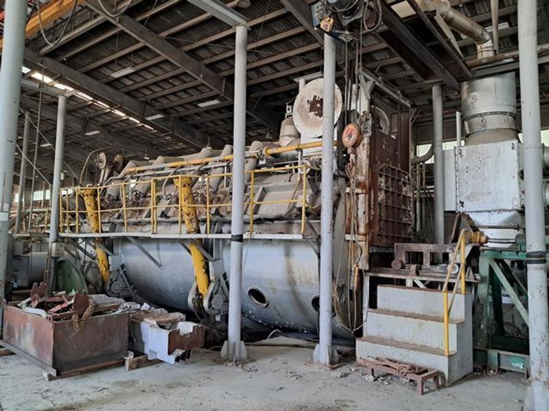 2.5 TONS PER HOUR ALUMINUM WIRE ROD PRODUCTION LINE (14352)