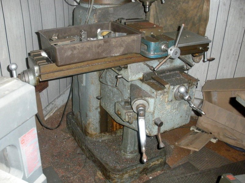 Kondia Model G Vertical Mill, S/N G-370.