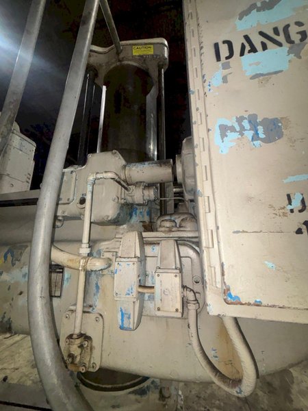 8&#039; ARM x 19&quot; GIDDINGS &amp; LEWIS MODEL #956-CHIPMASTER RADIAL ARM DRILL ON 360° T-SLOTTED BASE: STOCK #23539