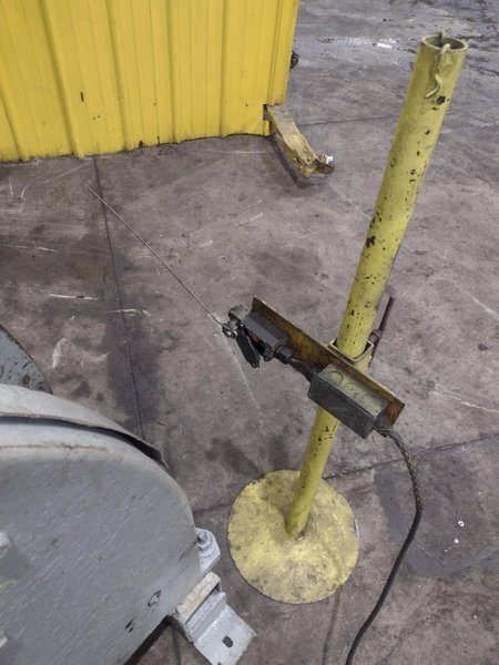 4,000 LB X 18" LITTELL CC40 COIL CRADLE STRAIGHTENER. STOCK # 0218926