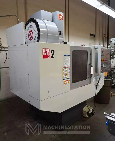 Haas Super Mini Mill 2 CNC Vertical Machining Center – 4th Axis Ready Mill