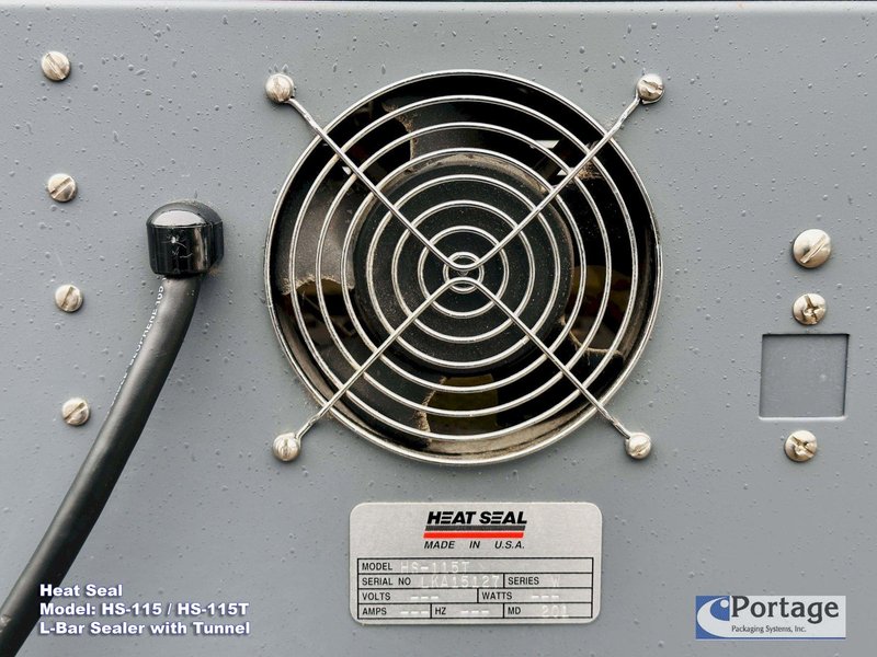HEAT SEAL Model: HS-115 &amp; HS-115T  ||  Combination L-Bar Sealer &amp; Heat Tunnel