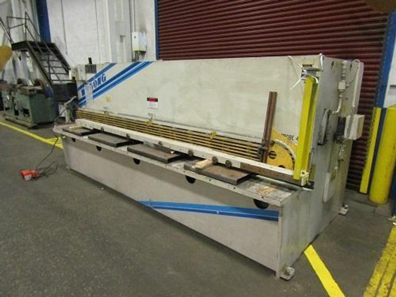 1/4" X 12' WYSONG HYDRAULIC SQUARING SHEAR