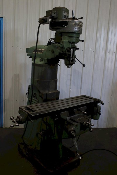 BRIDGEPORT RAM TYPE VERTICAL MILL: STOCK #76214