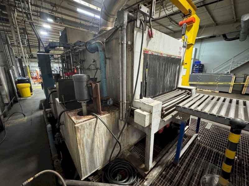 40" x 40" CINCINNATI 3-STAGE HEATED WASHER &amp; PARTS DEGREASER : YOBRO #24765