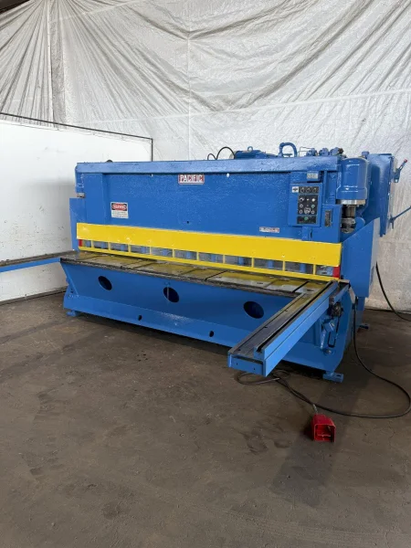 10’ X ¼” PACIFIC MODEL #250B10 HYDRAULIC SHEAR: STOCK #23403
