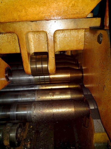 15&quot; X .125&quot; AIDA MODEL #LFS-40R STRAIGHTENER &amp; SERVO COIL STRIP FEEDER: STOCK #20565