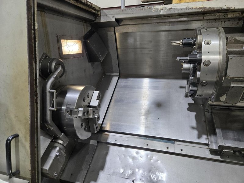 Okuma Captain L470M/1250 CNC Lathe, 2007 – Live Tooling, C- Axis