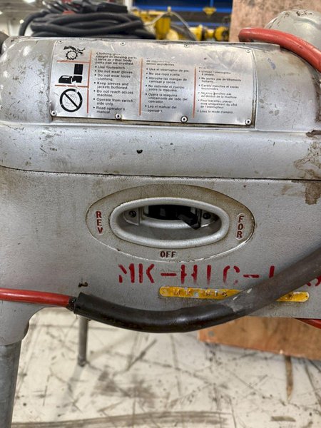 RIDGID 535 PIPE THREADING MACHINE USED