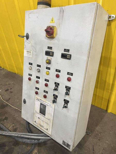 3 TANK FISA MODEL #3VST-350P ULTRASONIC PARTS BASKET TYPE CLEANING SYSTEM: STOCK #20623