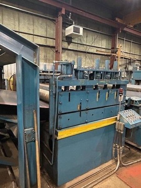 72" x .375" x 50,000# CAUFFIEL/MCKAY CUT TO LENGTH LINE