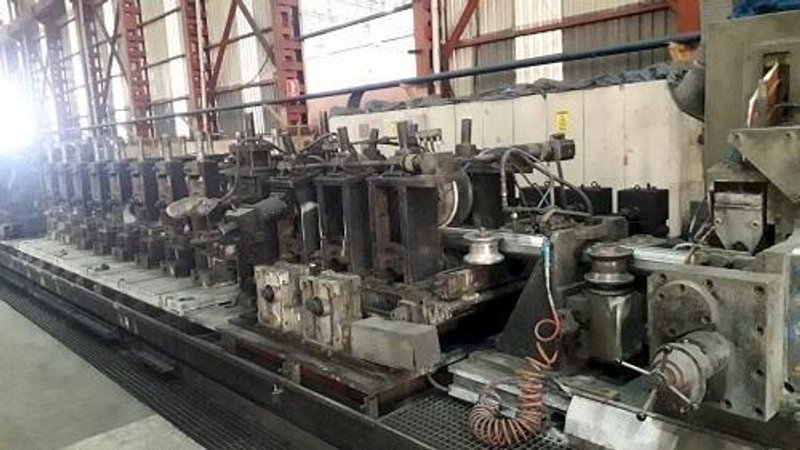 DIRECT FORMING TUBE WELDING LINE MODEL FCF 400 / 6.0 - 100 FCF
