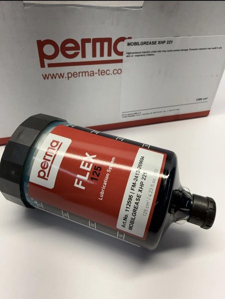 PACK OF 10 - PERMA Flex Automatic Lubrication Systems 125cc Mobil Grease XHP 221
