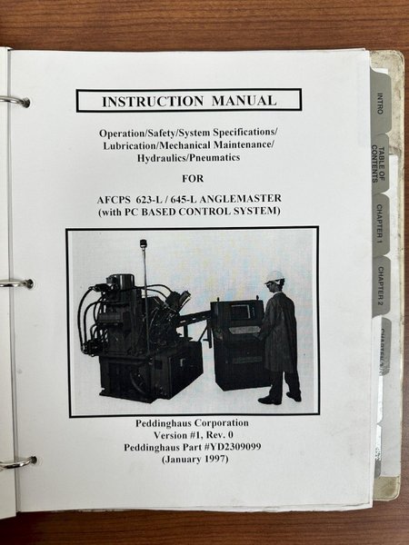 6" X 6" PEDDINGHAUS MODEL #623-L HYDRAULIC ANGLE-MASTER PUNCH &amp; SHEAR LINE: STOCK #22941