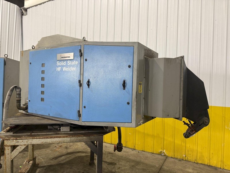 150 KW THERMATOOL MODEL #CF14-1506460 SOLID STATE HF WELDER SYSTEM, THERMAVIEW CONTROLS: YOBRO #24318