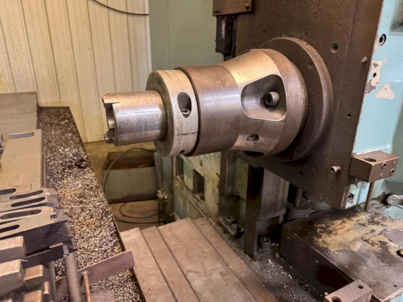 4" NOMURA MODEL #B-100WP TABLE TYPE HORIZONTAL BORING MILL: YOBRO #25193