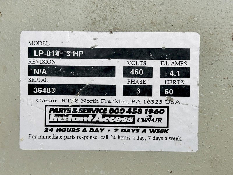 ConAir Model LP-814 3-Hp Granulator