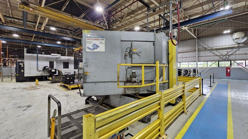 75&quot; x 60&quot; PROCECO MODEL #HD-75X60-E-6000-1-BO ROTARY TABLE PARTS WASHER: YOBRO #24050