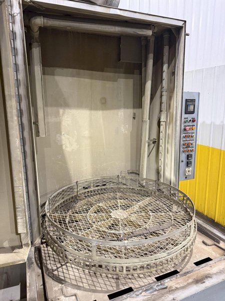 48" x 60" JRI JENFAB MODEL #PCS5060SS STAINLESS STEEL ROTARY TABLE PARTS WASHER ELECTRIC HEAT: YOBRO #24525