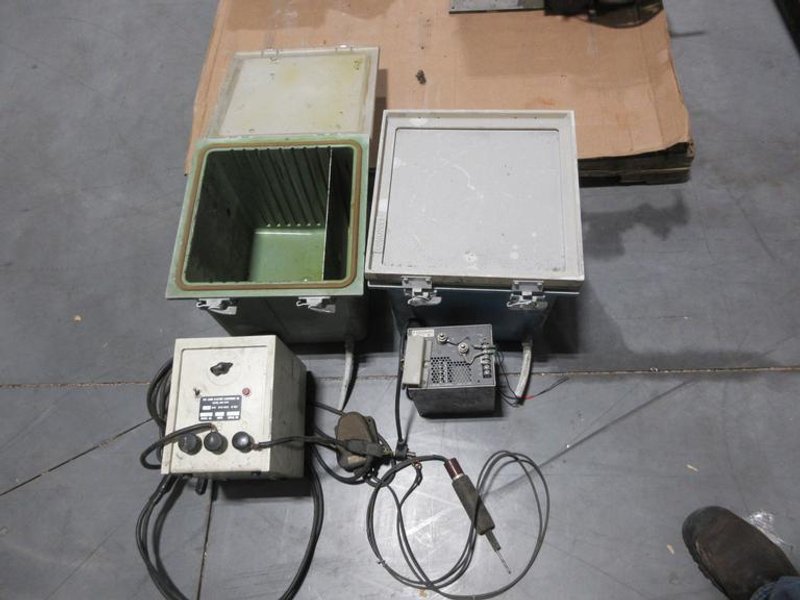 Electroplating Tanks (2) with Luma Electric Model 631 &amp; Nemic FS-300A-24 Power Supply- Auction Item
