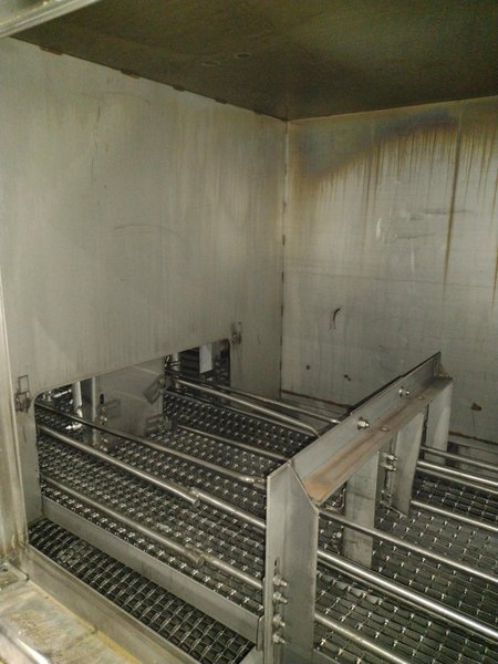 24" WIDE FPI SYSTEMS MODEL #CBW-24 STAINLESS STEEL CONVEYOR TYPER PASS-THROUGH PARTS WASHER: YOBRO #25173