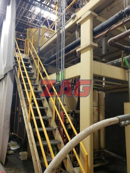 Graham Accumulator Head Blow Molder, Single Head, 40lb, Used Model 40SP4884