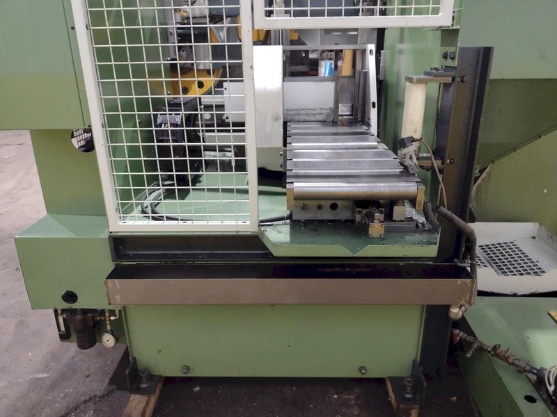 13.4&quot; X 13.4&quot; MISSLER MODEL #DEB-340-CE AUTOMATIC HORIZONTAL BANDSAW, NEW 2000: STOCK #19627