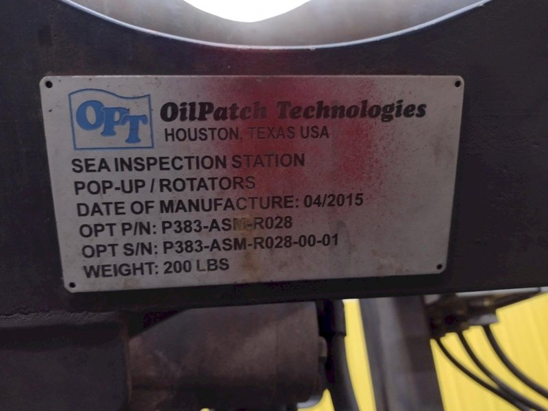 16&quot; PIPE OIL-PATCH-TECHNOLOGIES (OPT) (NEW 2015) MODEL #TDS-150 MAGNETIC PARTICLE PIPE &amp; TUBE INSPECTION MACHINE SYSTEM: STOCK #19389