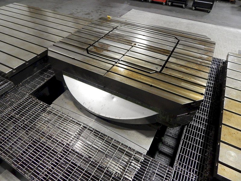 Parpas ML-120 CNC Floor Type Boring Mill, 2007 – 7 Axis, 5″ Spindle, Universal Head, 90 Degree Head, Under Power