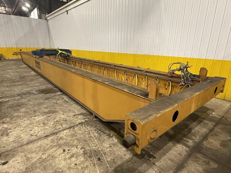 10 TON X 50' DEMAG DOUBLE GIRDER BRIDGE CRANE, NEW 1998: YOBRO #24519