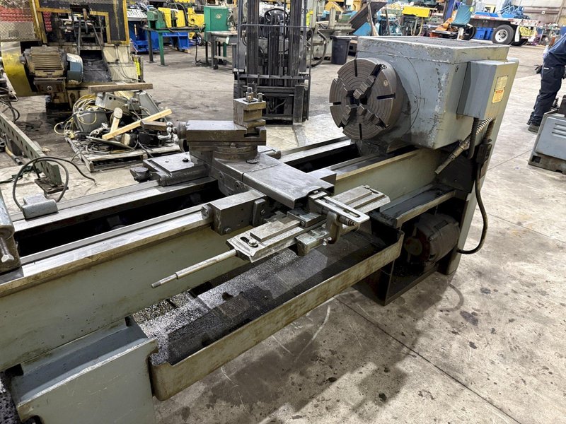 19" X 120" LEBLOND MODEL #6E REGAL ENGINE LATHE 1.75" HOLE: STOCK # 14661
