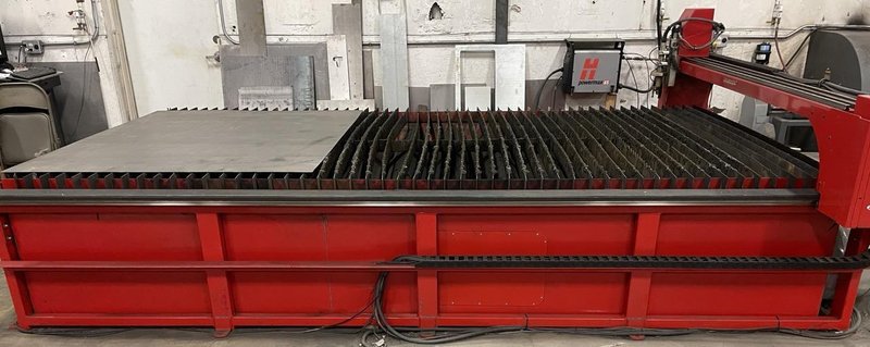 5′ x 10′ DynaTorch XLS Plasma Cutting Table, 2015 – 65 Amp Hypertherm Powermax 65