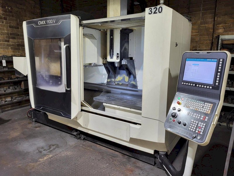 DMG MORI CMX 1100V VMC, 2017 – 12k RPM Spindle, TSC