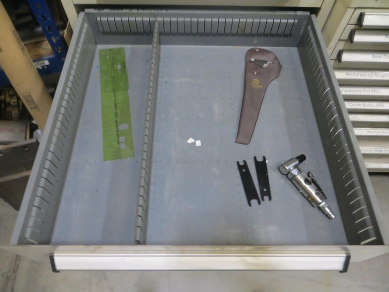 Stanley Vidmar 8 Drawers Heavy Duty Cabinet w Contents- Auction Item