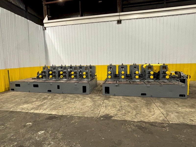 10 STAND X 3&quot; X 42&quot; ROLL-SPACE YODER MODEL #M3 HEAVY DUTY ROLLFORMER, 12 STAND BASE: STOCK #23330