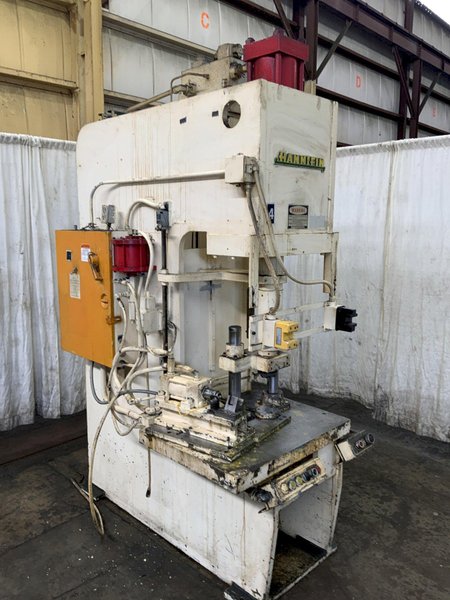 38-TON HANNIFIN HYDRAULIC C FRAME PRESS: STOCK #81208