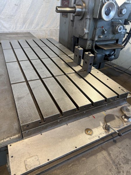 3" DEVLIEG 3H-72 HORIZONTAL BORING MILL. STOCK # 0113926