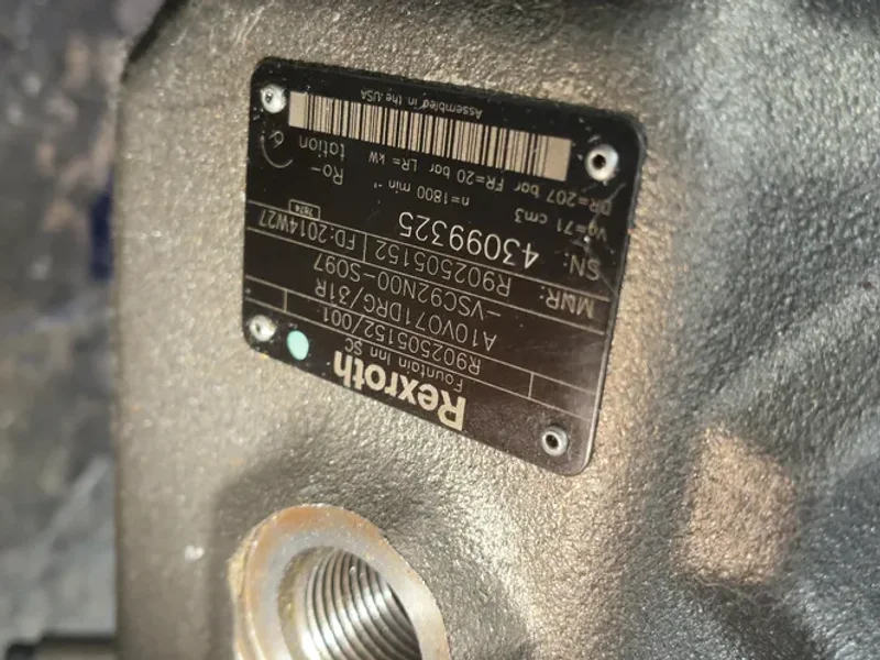 Rexroth 60 Hp Hydraulic Pump - R902505152/001