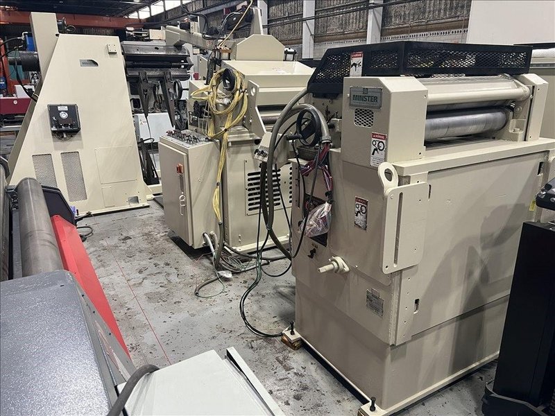 MINSTER Complete Coil Feed Line 15,000 Lbs. x 26&quot; Wide