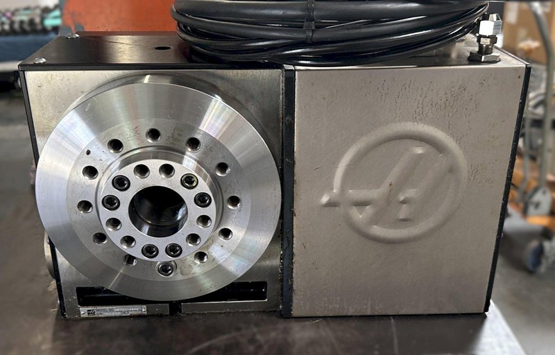HAAS HRTA6 HRT210 Type 4th-Axis Rotary Table with A1-6 Platter Size Pneumatic Collet Closure