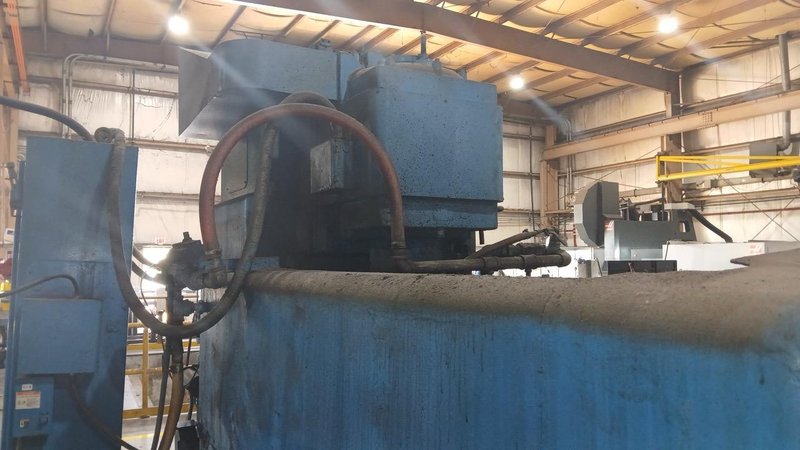 Mattison #48 Vertical Spindle Rotary Grinder, 48″ Rebulit Magnetic Table, Table Ways Reground Recently